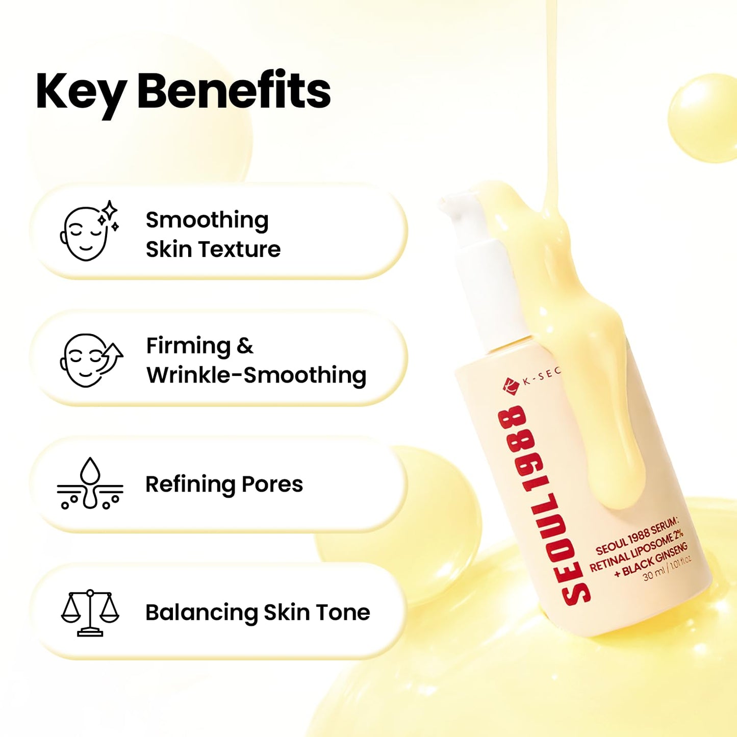 K-SECRET SEOUL 1988 Retinal Serum | Retinal Liposome 2%