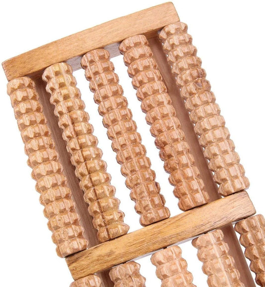 Wooden Foot Massager Roller 100% Original