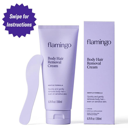 Flamingo Hair Removal Cream 200ml (Sensitive Skin, Unisex)